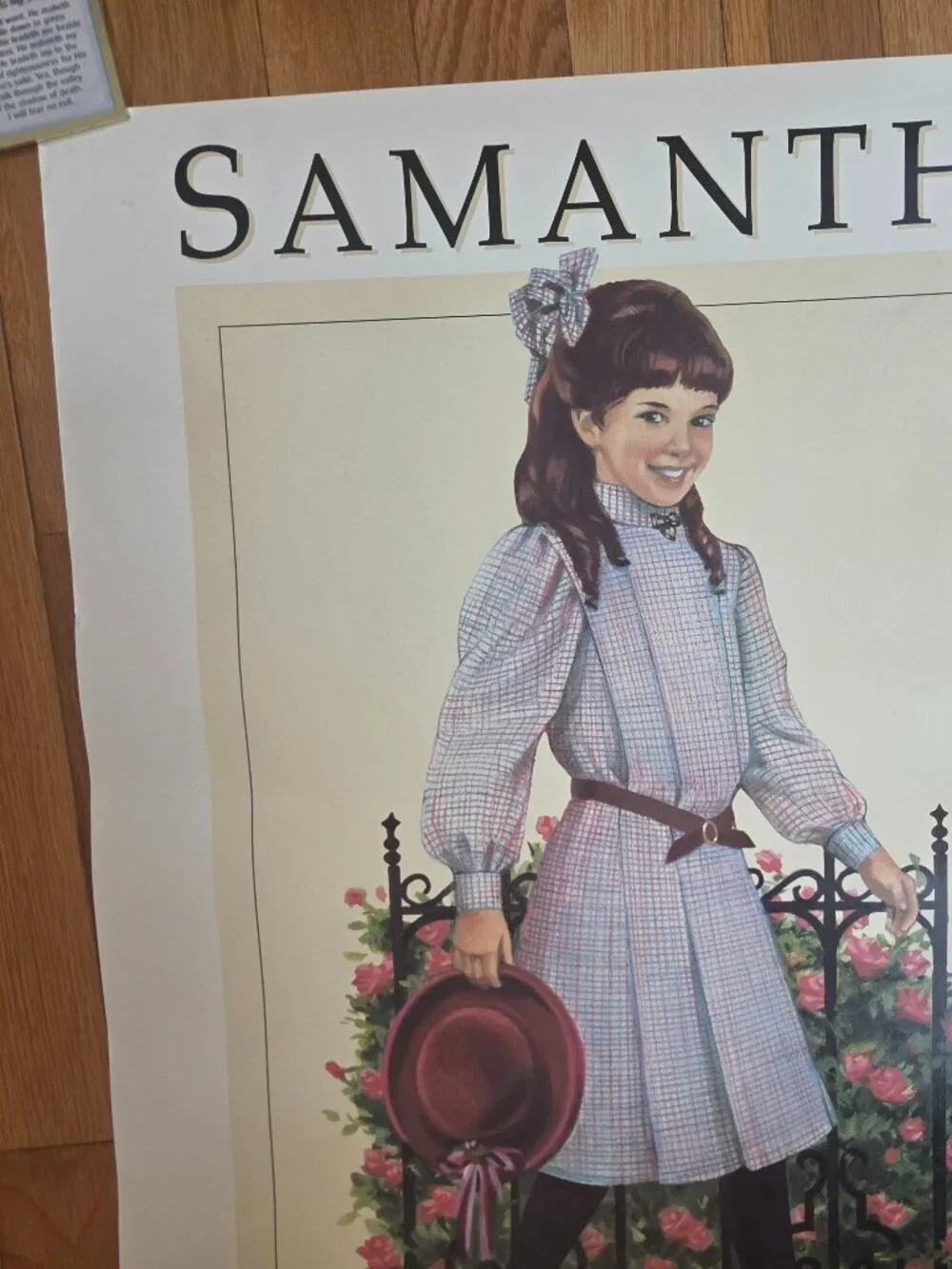American girl poster Samantha Parkington